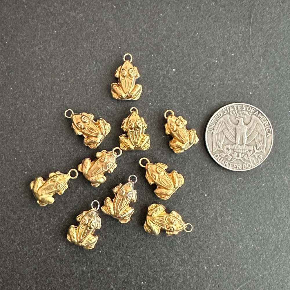 Vintage Frog Charm Bundle